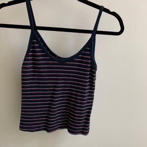 striped brandy tank top
